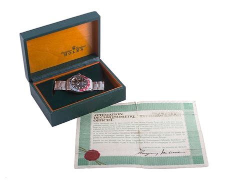 rolex certificado de autenticidade